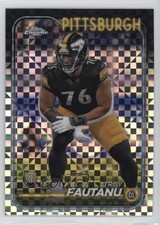 2024 Topps Chrome Rookies X-Fractor Troy Fautanu #295 9pa