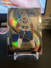 2024 Panini Select - Premier Level Dion Dawkins #152 Silver Prizm Die-Cut