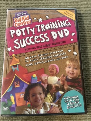 Huggies Potty Training Success DVD NEW Sealed English Spanish Pull-Ups Big Kid