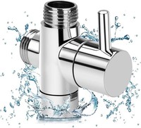 1 StüCk 3-Wege-Umschaltventil 3 Wege Ventil Eckventil 1/2 Zoll FüR Waschbecken B