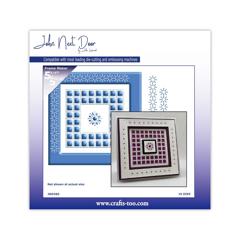 John Next Door Metal Cutting Dies Navajo Frame  JND586