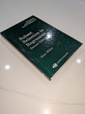 Subset Selection in Regression | Alan Miller | 2nd Ed CRC Press | Stats Math