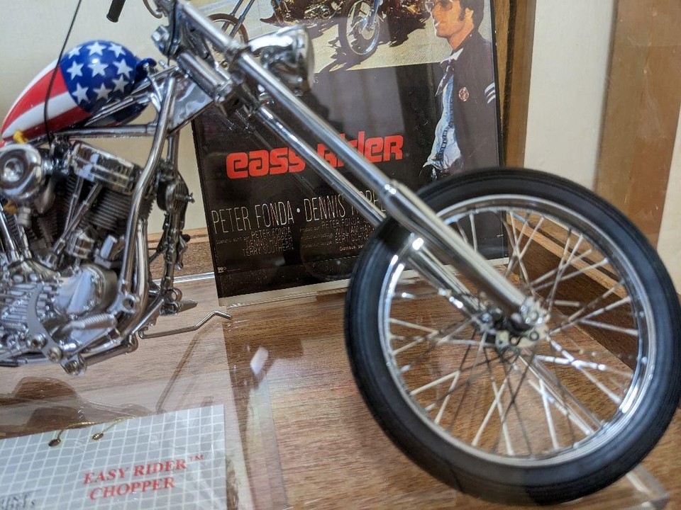 Easy Rider Captain America & Billy Chopper Bike Franklin Mint ...