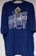 MLB GENUINE MERCH. Brooklyn Dodgers Cooperstown Collection T-Shirt Men 2XL NWT