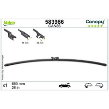 Scheibenwischer vorne links für BMW X1 F48 U11 X3 F25 X4 F26 X5 G05 X6 | 243927