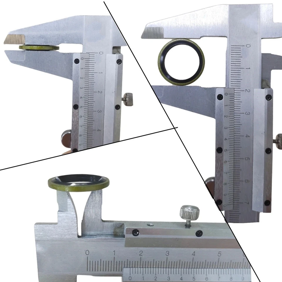 Oil Cooler Seal Gasket Set Fit for Mitsubishi 3000GT Montero Mighty Max Eclipse - Image 3 of 4