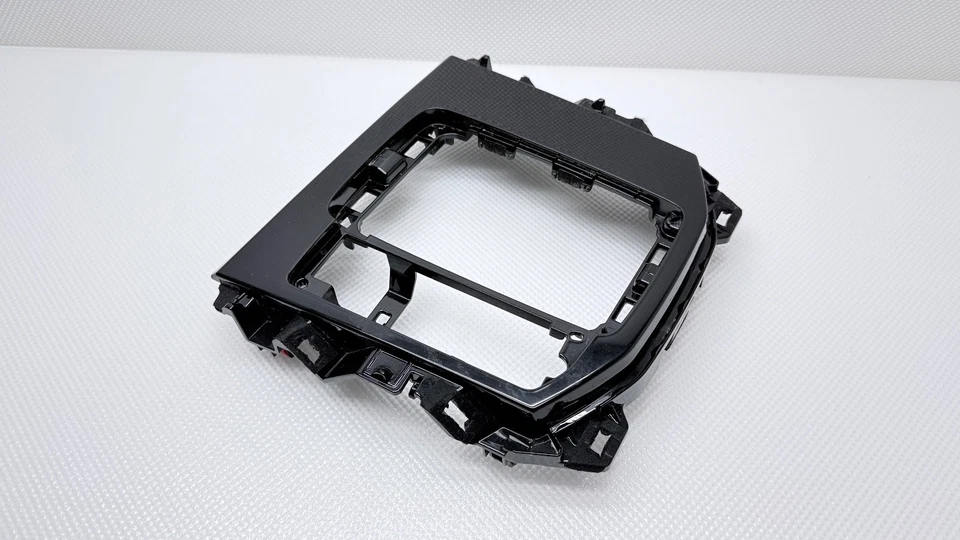 Mazda CX-5 2017-2021 consola central palanca de cambios bisel cubierta moldura KB8C64341 OEM Foto 3 de 4