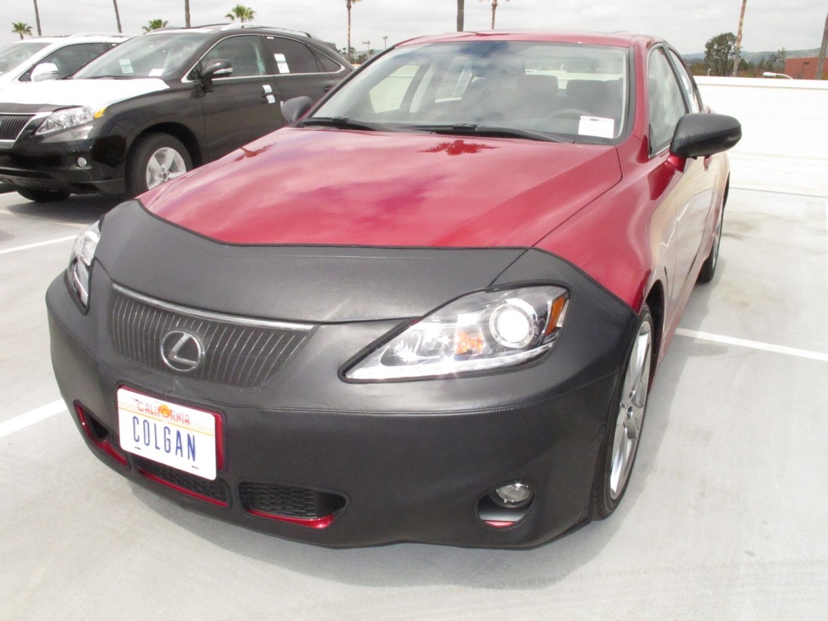 レクサスISF IS250 IS350 US COLGANノーズブラ ハーフ Colgan Front End Mask Bra 2pc. Fits Lexus IS250, IS350 11-13 W/O