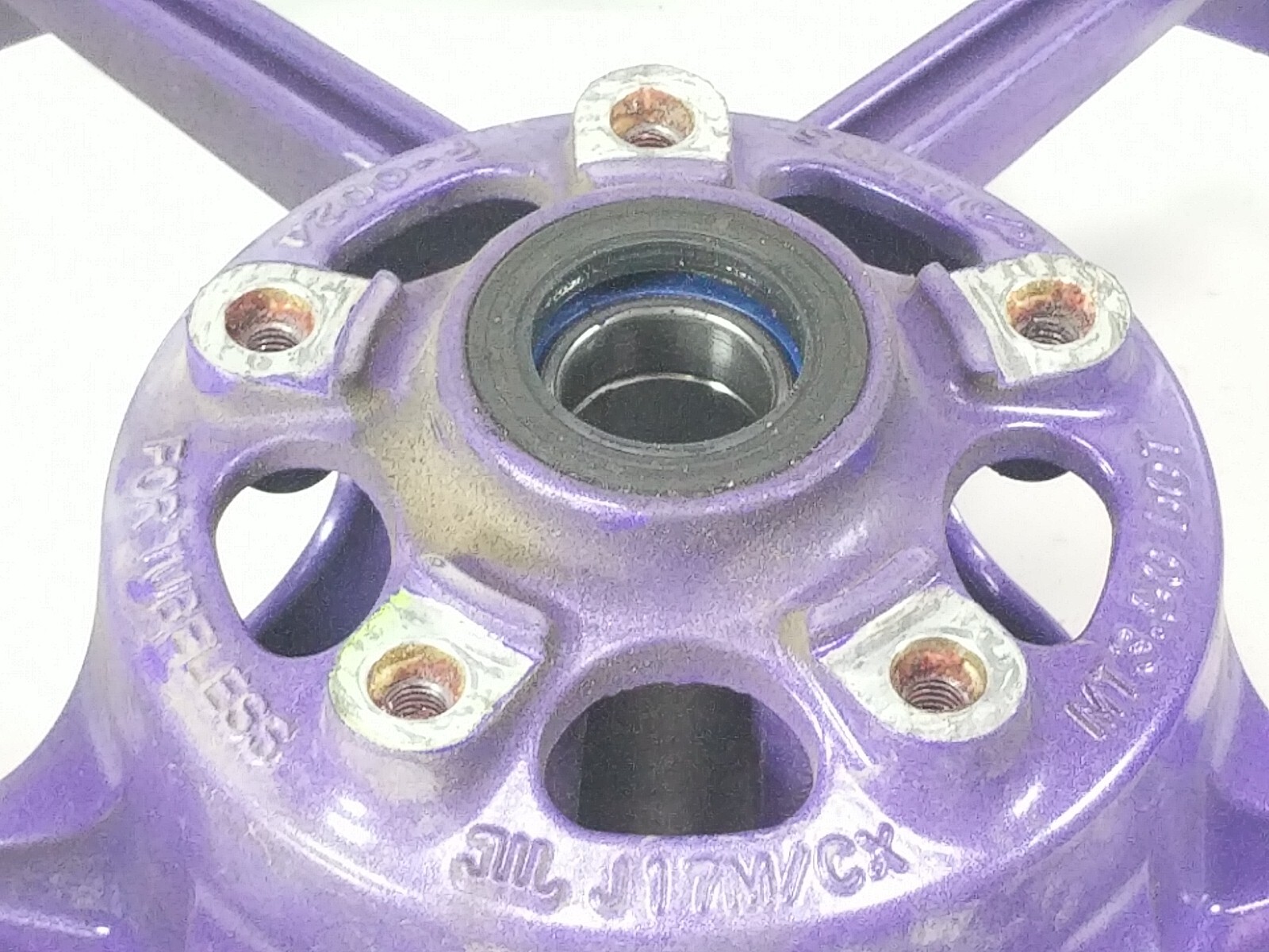 07 08 Kawasaki Ninja ZX6 ZX6R Front Wheel Rim STRAIGHT J 17 M C X 3.50 F0024 eBay