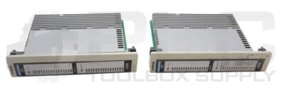 LOT OF 2 SCHNEIDER AUTOMATION MODICON AS-B827-032 DISCRETE INPUT MODULE