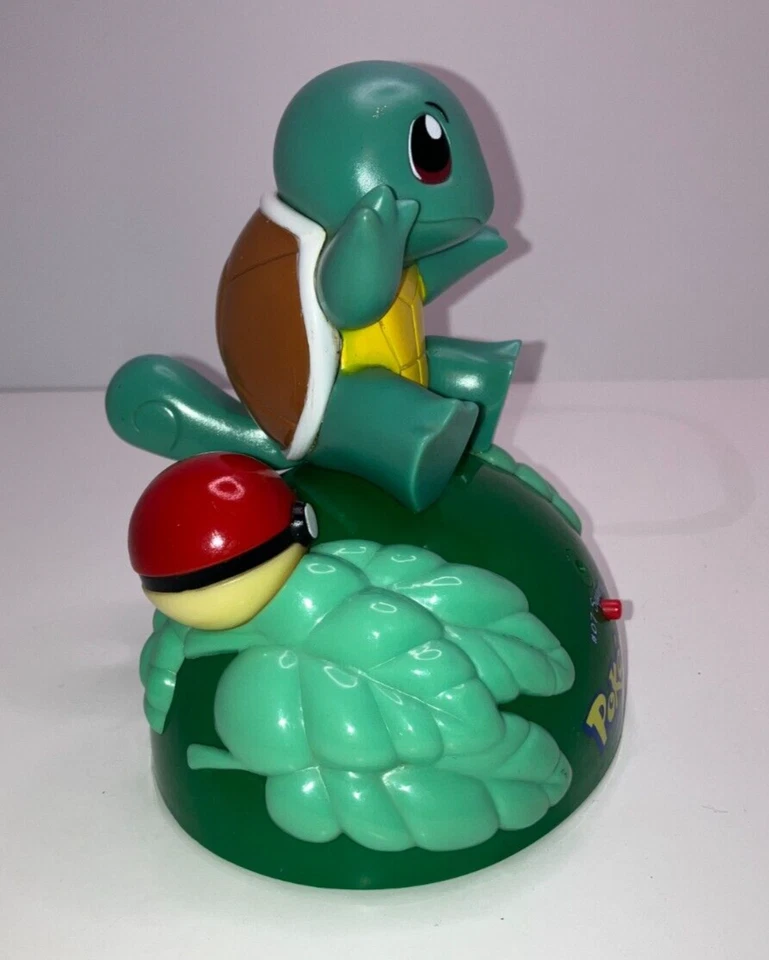 Pokemon #07 Squirtle Talking Toy, 1995, 1996, Nintendo 1999 Trendmasters funcionando Foto 2 de 4