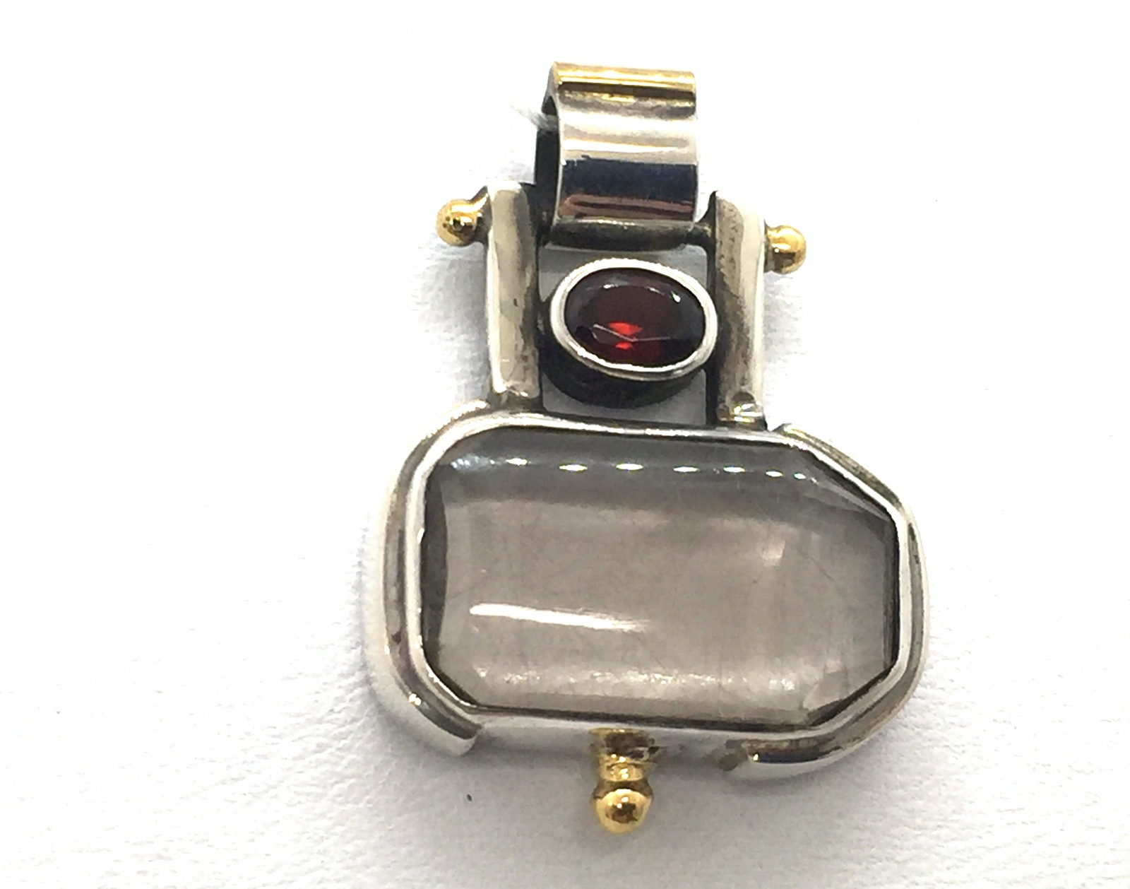 Two-Toned Solid Sterling Silver With Genuine Smok… - image 4