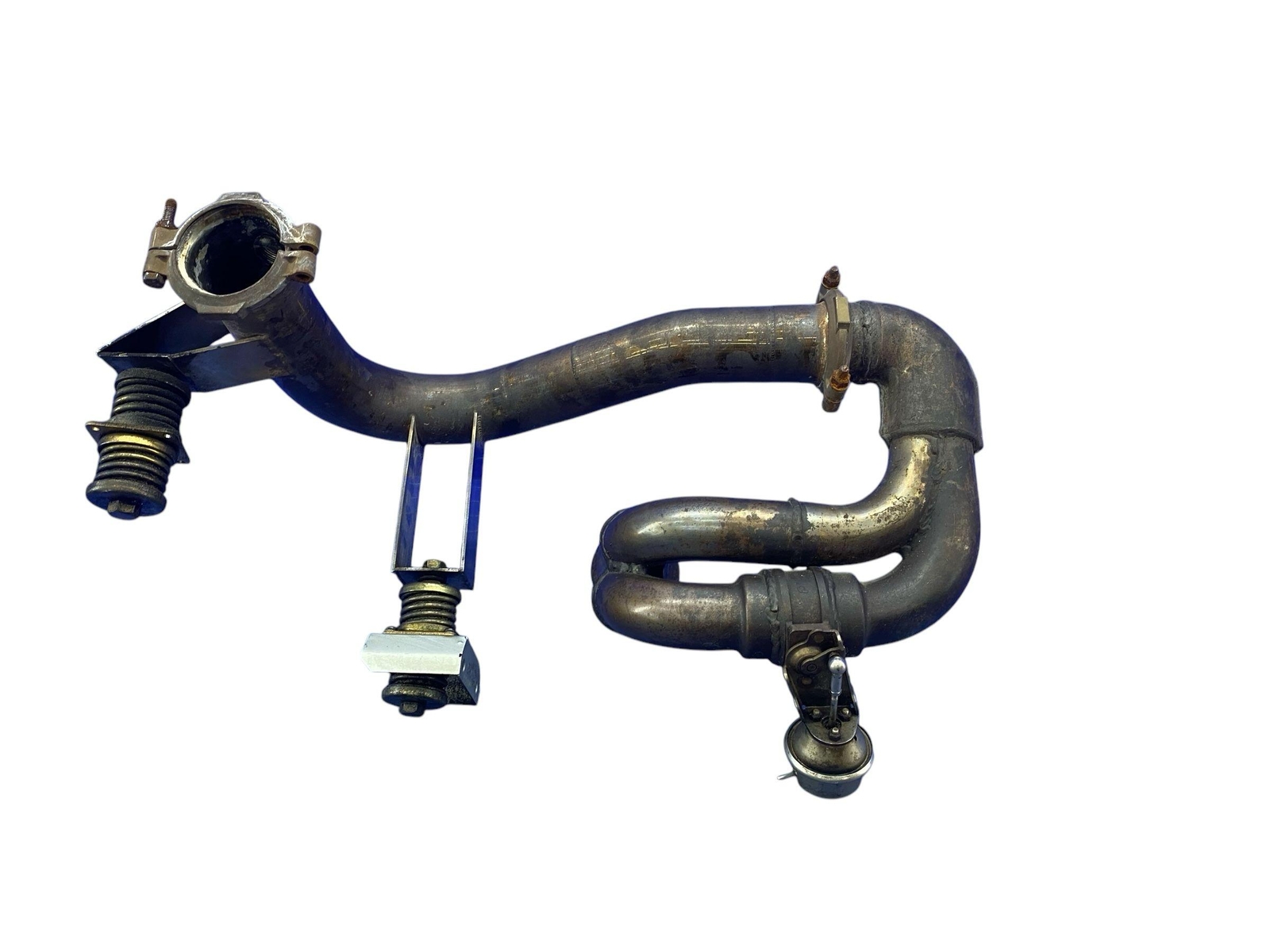 2003-2007 LAMBORGHINI GALLARDO AWD 5.0L LEFT SIDE EXHAUST TERMINAL PIPE TUBE OEM