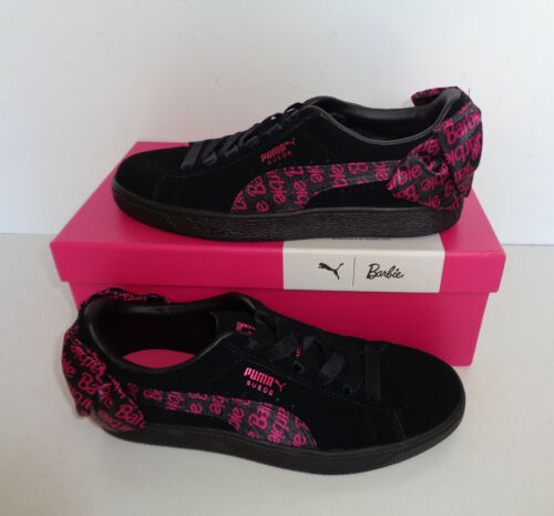 de gamuza PUMA ""Barbie"" negros damas para de venta sugerido por el fabricante £90 nuevos talla 3 | eBay