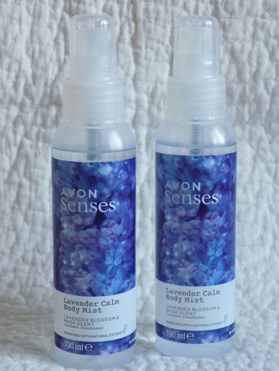 Avon Senses Lavender Calm Body Mist 100ML Lavender Blossom Musk