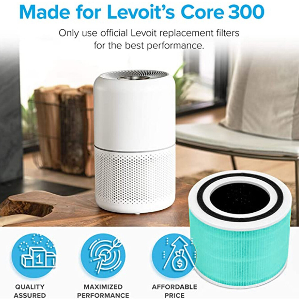 Air Purifier Filter for Levoit Core 300-RF Activated Carbon Replacement Spare