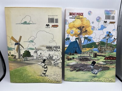 One Piece Color Walk 1 + Color Walk 2 Eiichiro Oda / Art of Shonen