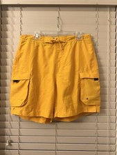 St John  s Bay Men  s Large Swim Shorts Bathing Suit Trunks Lace Up Mesh Lined