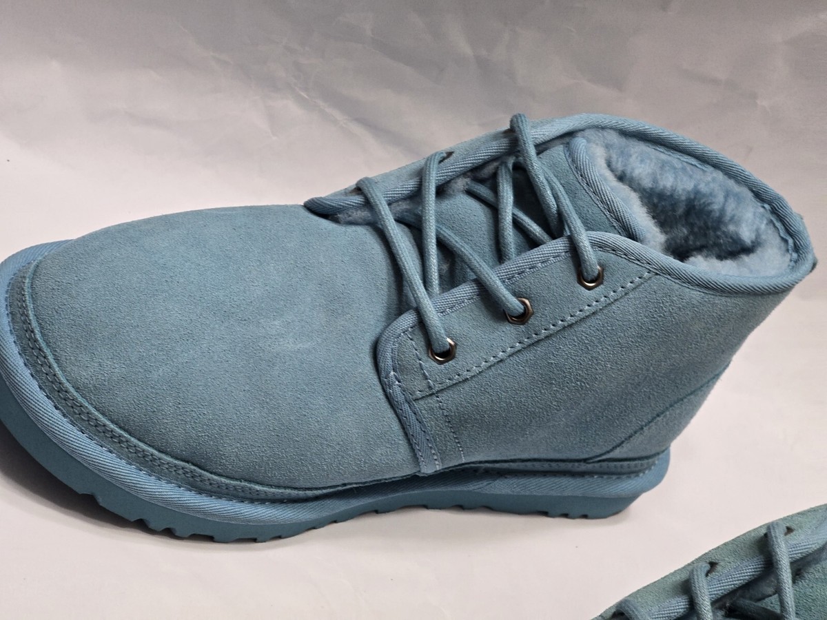 UGG Neumel Suede Lace-Up Chukka Boots Men display picture 3