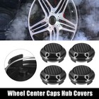 <!--F#f_0-->4pcs 63mm 67mm Wheel Center Hub Caps Hubcaps Covers Universal for Car Black<!--F/-->