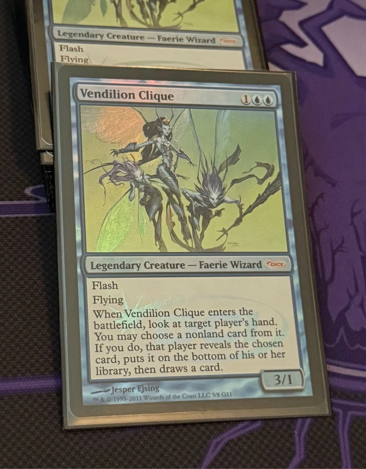 Foil Vendilion Clique NM+ Judge Promos - Image 2 of 4