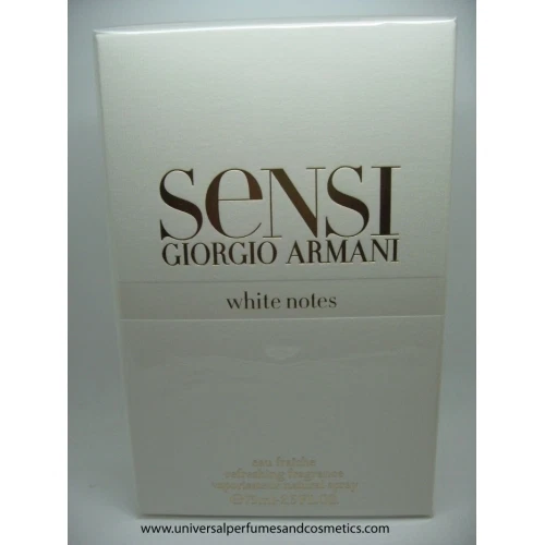 SENSI WHITE NOTES BY GIORGIO ARMANI 2.5 OZ 75 ML EAU FRAICHE NATURAL SPRAY - Bild 6 von 12