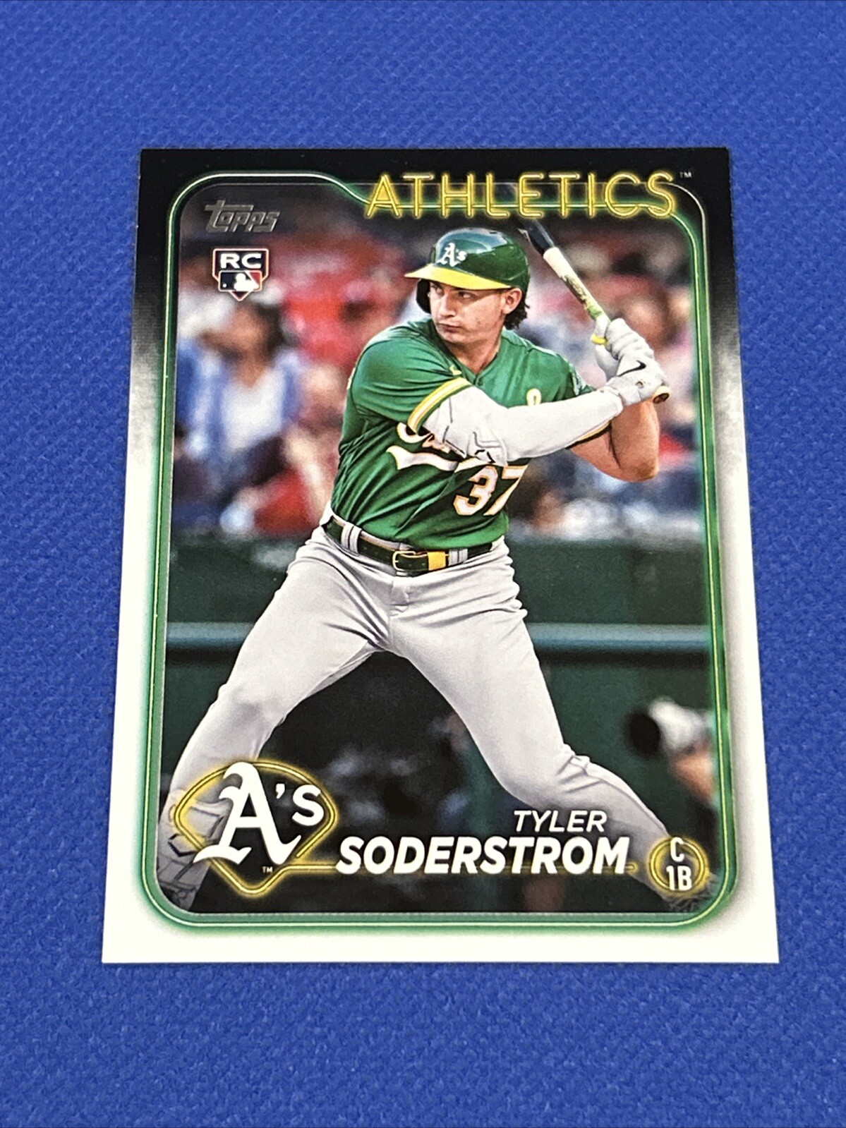 Tyler Soderstrom Rookie 2024 Topps Rc Series One Card #244