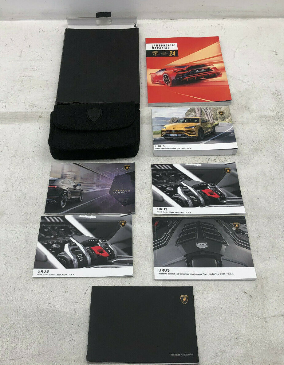 2020 URUS OWNERS MANUAL W/ MAGAZINE 24 OEM 826423 eBay