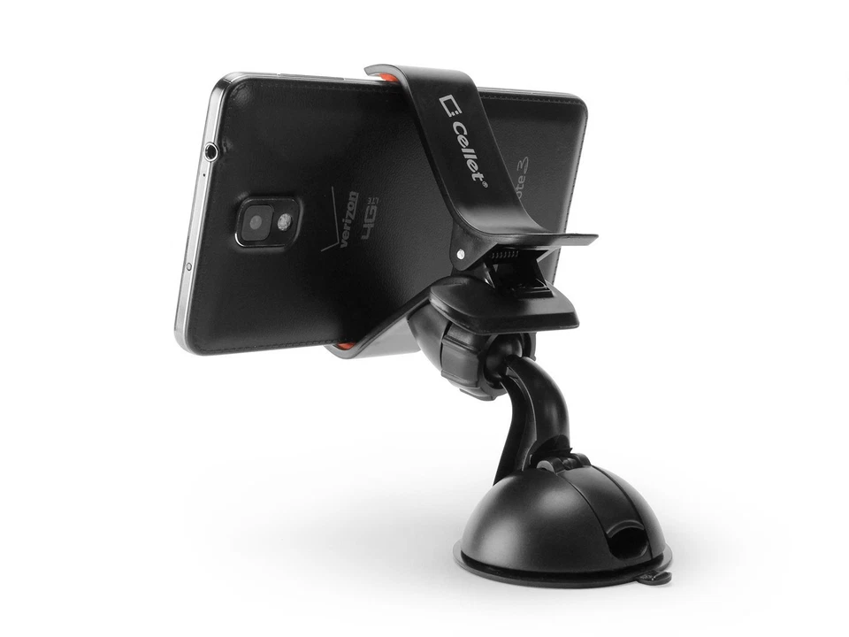 Windshield Dashboard Clipper Car Mount CellPhone Holder for LG G4 G3 G2 Flex NEW - Image 2 of 4