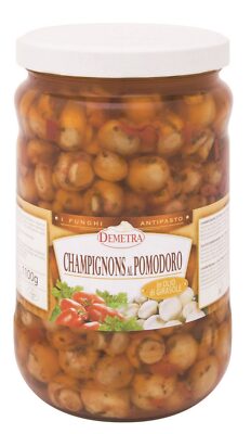 Champignon mit Tomaten 1600 gr. - Demetra