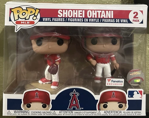Shohei Ohtani Funko Pop! MLB Los Angeles Angels 2 Pack Fanatics Exclusive