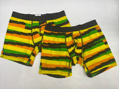 NEW MeUndies JAMACIAN FLAG boxer Briefs Underwear Mens Size SMALL LOT