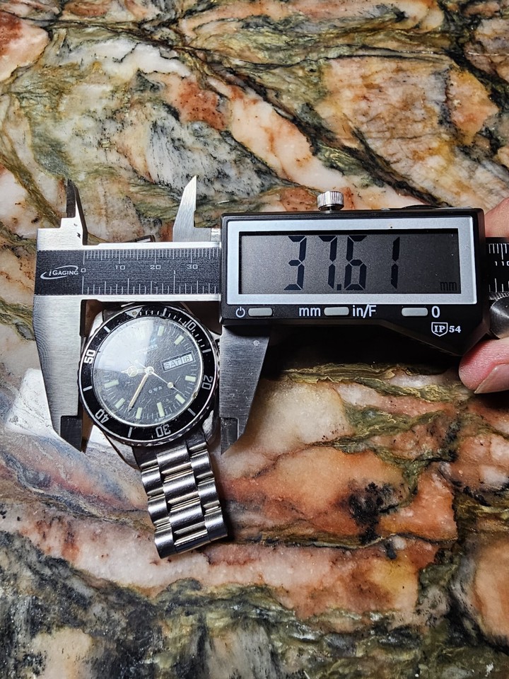 Vtg 1970's Wittnauer QWR Longines Swiss Watch Mens Diver Day/Date All Original eBay