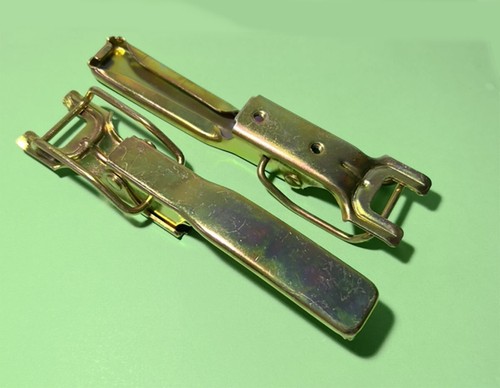 1969-1977 C3 Corvette Interior Door Pull Handles Black LH & RH Pair