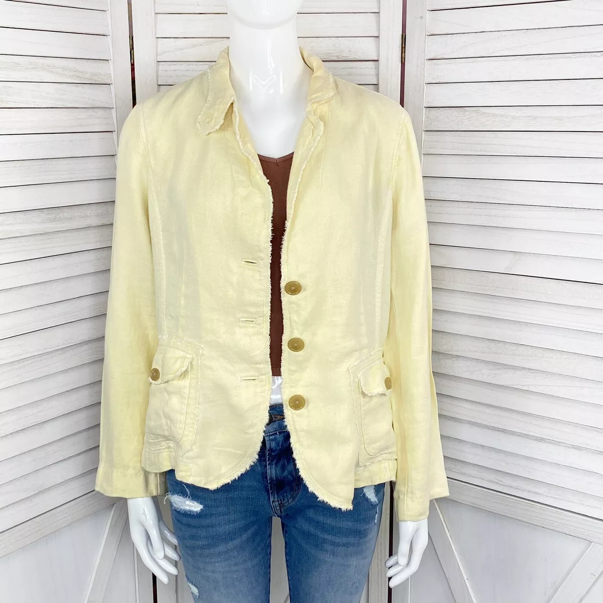 Academy brand shop linen blazer