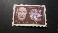FRANCE - 1968, timbre 1553, Paul-Louis-Charles CLAUDEL, neuf**