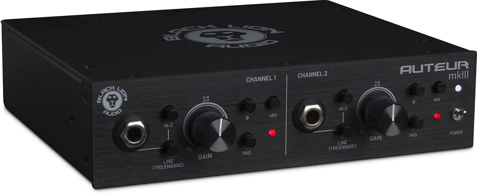 Black Lion Audio Auteur MK3 Dual Ch. Mic Preamp - New! - ProSoundUniverse. - Image 4 of 4