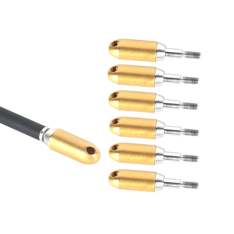 12 Pointes De Flèche Sifflantes En Cuivre - 132 Grains - Pour Arc Compound, Crossbow - Neuf
