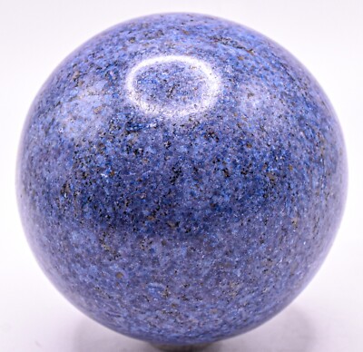 67mm Dumortierite Sphere Polished Natural Gemstone Crystal Mineral Ball - Peru