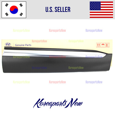 FRONT Door Molding Right PASSENGER side GENUINE  fits Hyundai Santa Fe 2019-2020
