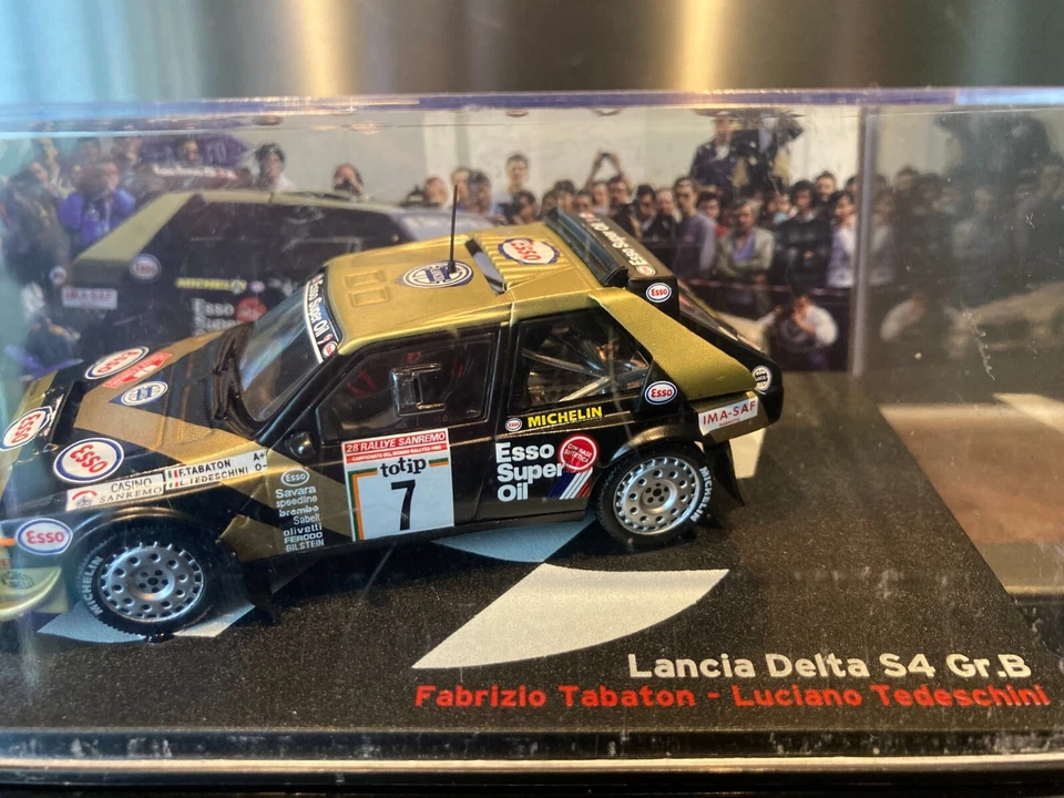 LANCIA DELTA S4 Gr. B RALLYE SANREMO 1986 TABATON SCALE 1/43 ALTAYA - Photo 4/4