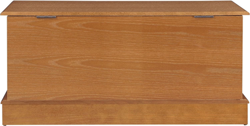 Paula Traditional 40 Inch Wood Bedroom or Kids Room Storage Trunk Cedar Lined Ho - Picture 9 of 12