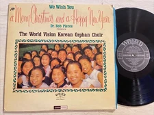 The World Vision Korean Orphan Choir Merry Christmas LP Word Xian Holiday VG+!!!