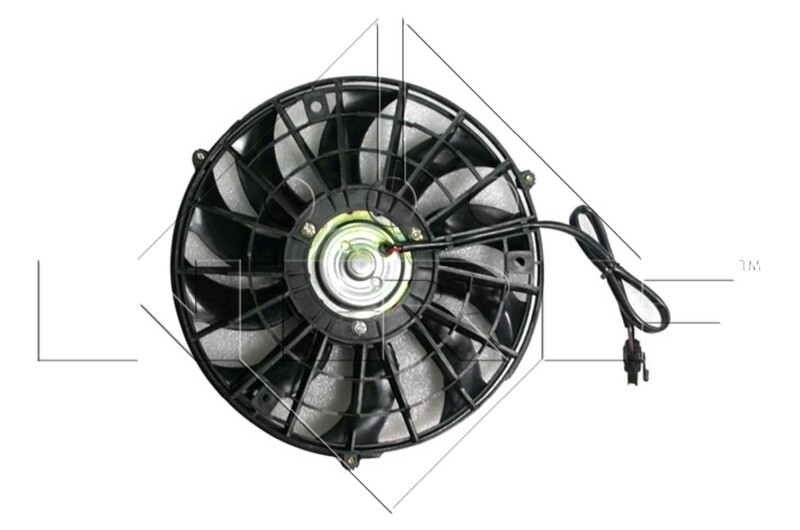 Right NRF 47483 Fan, radiator for CHEVROLET,OPEL,VAUXHALL