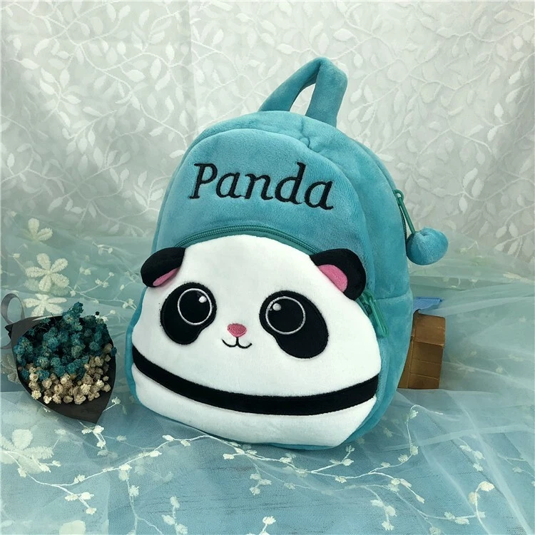 Adorable Blue Panda Backpack - Perfect for School, Travel, or Everyday Use!