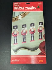 CHRISTMAS NUTCRACKER wall stickers 12 decals holiday party decor Wallies