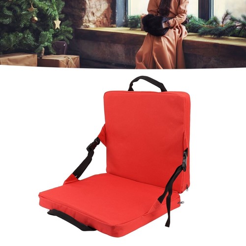 Outdoor Chair Cushion Portable Comfortable Oxford Cloth Foldable Stadium Seat - Picture 2 of 12