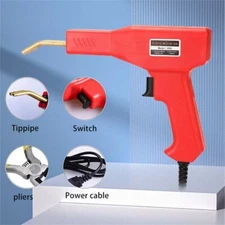 Hot Stapler Car Bumper Fender Plastic Welder Gun Plastic Repair Kit 1000 Staples