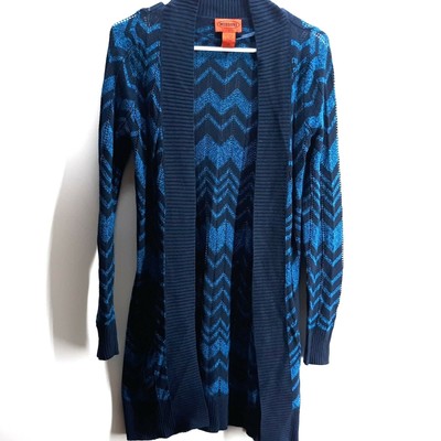 target blue cardigan