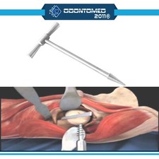 Extractor de Cabeza Femoral, Sacacorchos, Instrumentos Ortopédicos 23cm